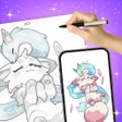 Ícone do programa: AR Draw - Art Learn  Crea…