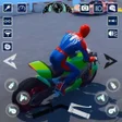 程序图标：Superhero Tricky Bike Rac…