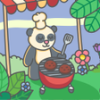 プログラムのアイコン：Panda Idle: Animal Restau…