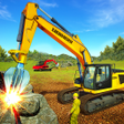 أيقونة البرنامج: Heavy Excavator Games: Du…