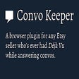 Icon of program: Convo Keeper