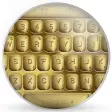 Keyboard Theme Solid Gold