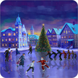 Christmas Rink Live Wallpaper