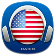 プログラムのアイコン：Radio USA Fm - Music & Ne…