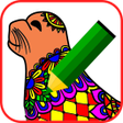 プログラムのアイコン：Coloring: Mandala. Antist…