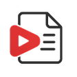 プログラムのアイコン：YT2PDF – YouTube Transcri…