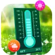 Neon thermometer ambient temp