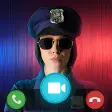 Police Video Call Prank Texting Messages Simulator