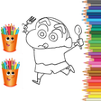 Icon of program: ShinChanクレヨンしんちゃんColoring…