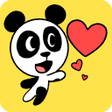 Ikona programu: Sweet Panda Stickers