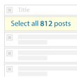 Programın simgesi: Bulk Actions Select All