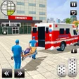 Ícone do programa: US Ambulance Driving Simu…