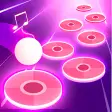 Pink Tiles Hop 3D - Dancing Music Game