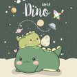 程序图标：Kawaii Dino Wallpaper 4K