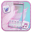 Icon of program: Pink Leaf Theme