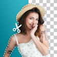 Icon of program: Background eraser - Crop …
