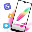 Icon of program: Colorful feather pen them…