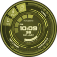 Ikona programu: Futuristic GUI Watch Face