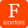 ไอคอนของโปรแกรม: iconfont to datauri