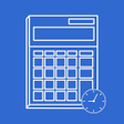 程序图标：근무시간 계산기 기록 관리 앱