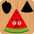 程序图标：Fruits and vegetables Puz…