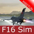 Иконка программы: F16 simulation