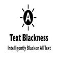 プログラムのアイコン：Text Blackness