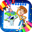Toy Story coloring cartoon book