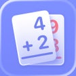 أيقونة البرنامج: Smart Math Flash Cards  G…