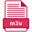 プログラムのアイコン：Listas M3U