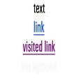 Link Text Color