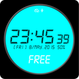 プログラムのアイコン：Digital Watch Face Free