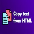 Copy Text from HTML Extension