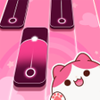 أيقونة البرنامج: Cat Tiles: Cute Piano Gam…