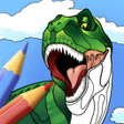 프로그램 아이콘: Dino Coloring Book for Ki…