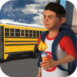أيقونة البرنامج: Bad Student at School Sim…