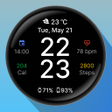 أيقونة البرنامج: Pixel Minimal Watch Face