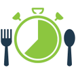 Intermittent fasting diet plan icon
