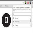 Icon of program: QuickBookmarkToFolder