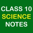 Icona del programma: Class 10 Science Notes