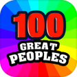 Иконка программы: 100 Great People Biograph…