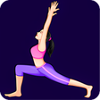 プログラムのアイコン：Yoga poses for stress rel…