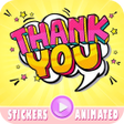 Thank You Stickers Animated icon