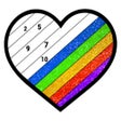 ไอคอนของโปรแกรม: Glitter Color By Number P…
