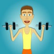 أيقونة البرنامج: Muscle clicker: Gym game