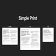 程序图标: Simple Print