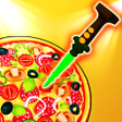 أيقونة البرنامج: Zap knife - Hit to target