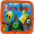 プログラムのアイコン：Escape Game: 3 monsters