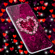 プログラムのアイコン：Love Clock Wallpapers  He…