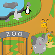 程序图标：Trip to the zoo for kids